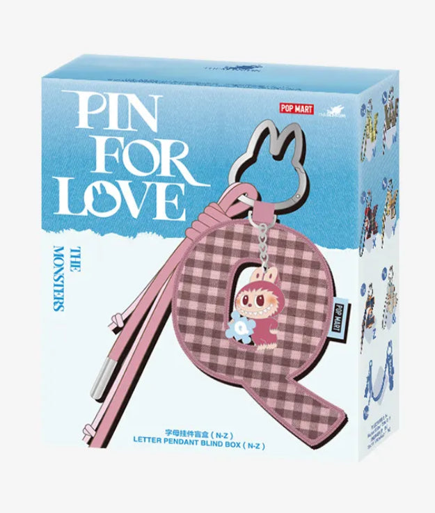 PIN FOR LOVE LETTER KEY CHAIN🩵